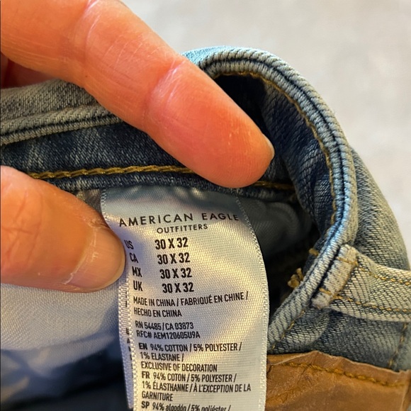 American Eagle flex Light Blue Jeans - Picture 5 of 5